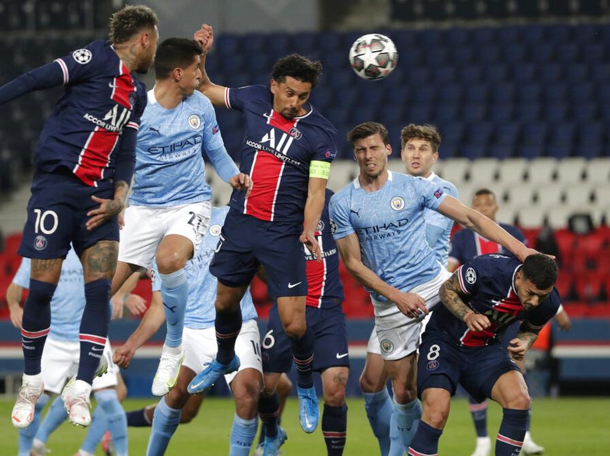 Paris Saint-Germain memburu kemenangan pertama atas Manchester City di kancah Eropa.(Foto: AP/Thibault Camus)