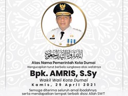 Wakil Wali Kota Dumai Meninggal Terpapar Corona