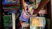 Perpustakaan Desa Jadi Obat Rindu Sekolah Tatap Muka