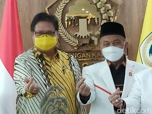 Sempat Tertunda, Presiden PKS-Ketum Golkar Akhirnya Bertemu