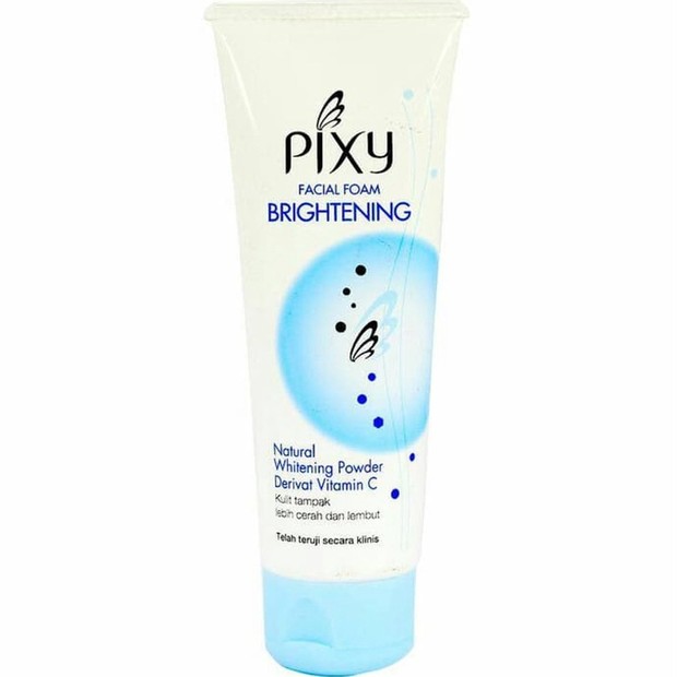 Pixy Facial Foam Brightening dengan AHA (sumber : shopee.co.id/cozme) Pixy Facial Foam Brightening dengan AHA (sumber : shopee.co.id/cozme)