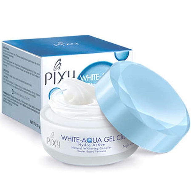 Pixy White Aqua Gel Night Cream (sumber : priceprice.com) Pixy White Aqua Gel Night Cream (sumber : priceprice.com)