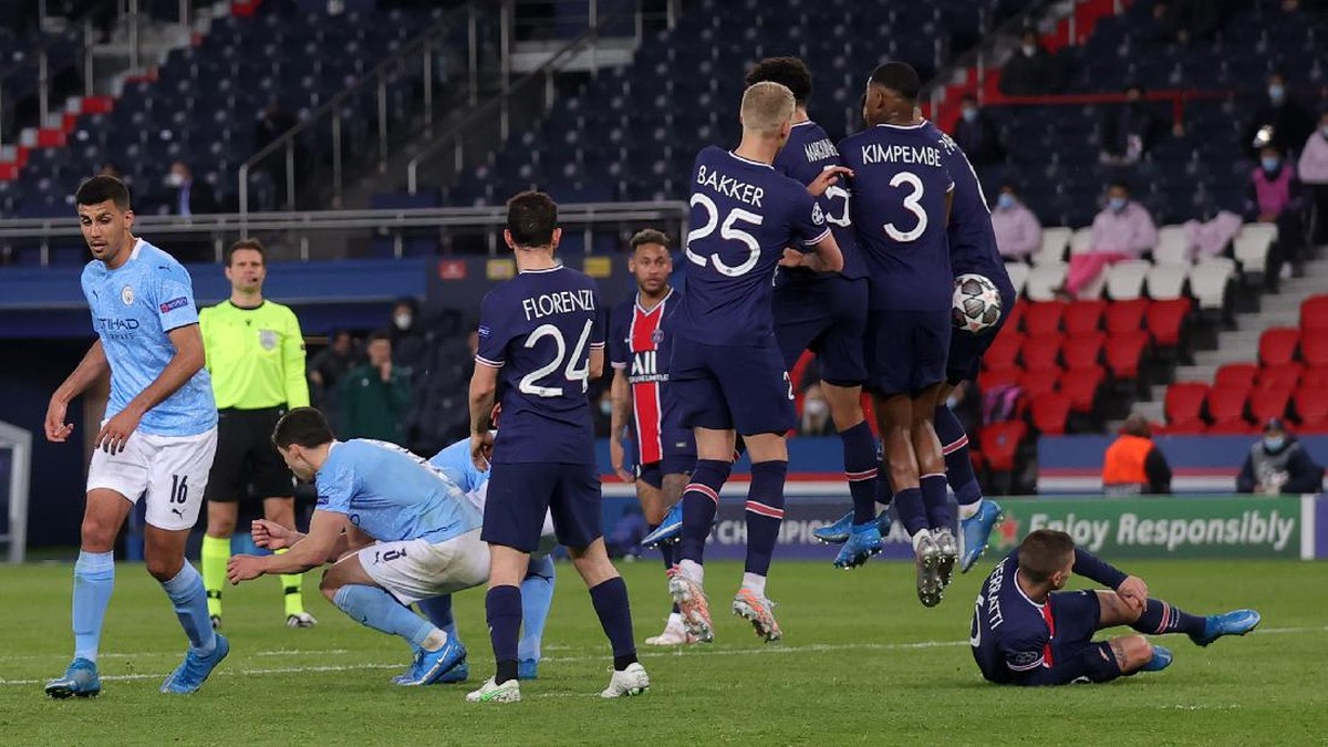 Data-Fakta PSG Vs Man City yang Hadirkan Comeback Tim Tamu. Foto: Getty Images/Alex Grimm