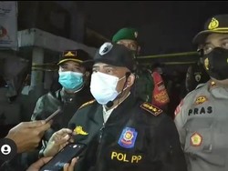 Picu Kerumunan, Pasar Malam di Pamulang Tangsel Dibubarkan Satpol PP