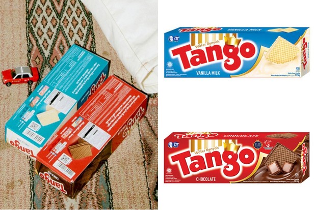 Wafer Tango (Foto: Instagram @nct_dream dan klikindomaret.com) Wafer Tango (Foto: Instagram @nct_dream dan klikindomaret.com)