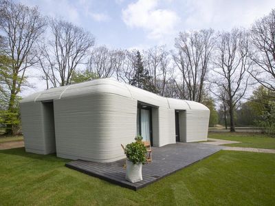 Keren Banget! Belanda Bikin Rumah Pake Printer 3 Dimensi