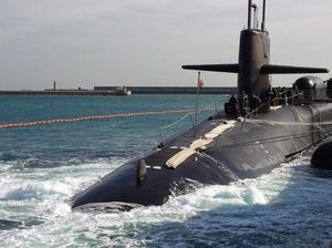 Penampakan Kapal Selam Nuklir Terbesar Amerika