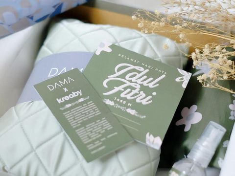 Koleksi hampers mukena cantik dari DAMA.