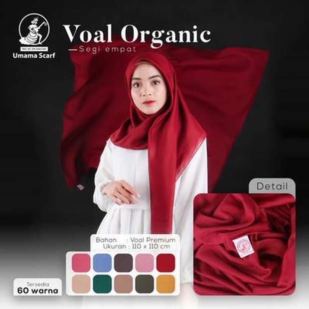 Hijab bahan voal/umamascarf.com Hijab bahan voal/umamascarf.com