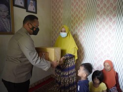 Polri-TNI Kompak Dukung Keluarga Korban Kru KRI Nanggala-402 di Bojonegoro