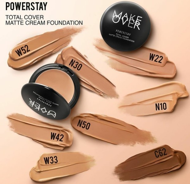 Make Over/foto: instagram.com/makeoverid 5 Rekomendasi Cream Foundation Bikin Kulit Flawless