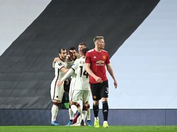 Man United Tertinggal 1-2 dari AS Roma di Babak Pertama