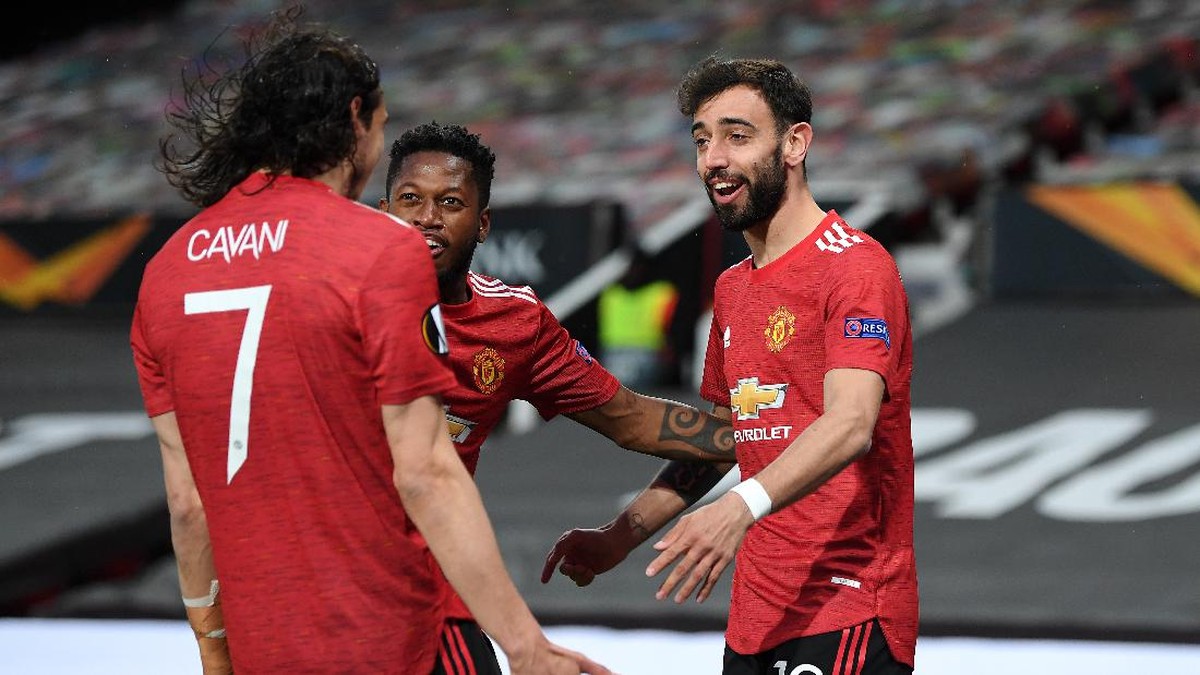 Bruno Fernandes Peringatkan Rival-rival MU. (Foto: Getty Images/Michael Regan)