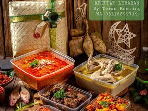 Paket Ketupat Lauk Komplet Buat Hamper Sudah Bisa Dipesan di Sini