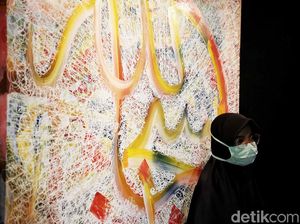 Pameran Kaligrafi Bertema Ramadhan Ini Bikin Hati Adem