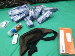 Penampakan Alat Antigen Bekas Sebelum Dicuci untuk Dipakai Lagi ke Pasien