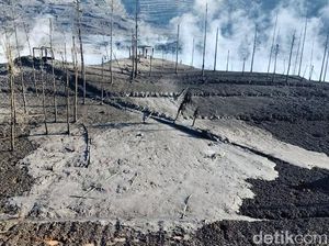 Penampakan Kerusakan Akibat Erupsi Kawah Sileri