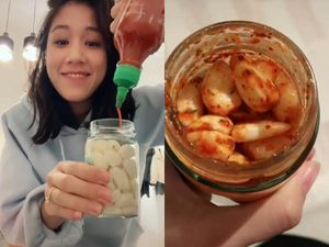 Cara Membuat Pickle Bawang Putih Pedas yang Jadi Tren di TikTok Cara Membuat Pickle Bawang Putih Pedas yang Jadi Tren di TikTok
