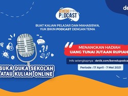 Diperpanjang! Yuk Bikin Podcast Edukasi dan Menangkan Hadiah Jutaan Rupiah
