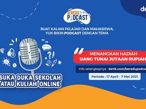 Diperpanjang! Yuk Bikin Podcast Edukasi dan Menangkan Hadiah Jutaan Rupiah Diperpanjang! Yuk Bikin Podcast Edukasi dan Menangkan Hadiah Jutaan Rupiah
