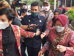 Mensos Risma Kembali Sambangi KPK