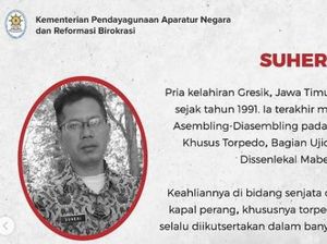 Sepak Terjang Suheri, Pakar Torpedo yang Gugur di KRI Nanggala-402 Sepak Terjang Suheri, Pakar Torpedo yang Gugur di KRI Nanggala-402