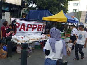 Aksi PAPPRI Bagikan Takjl Gratis di 10 Lokasi di Jakarta