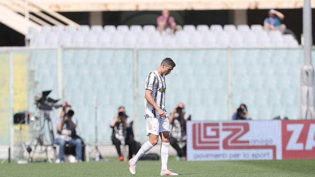 Cristiano Ronaldo dikabarkan sudah tidak betah di Juventus dan ingin hengkang (Foto: Getty Images/Gabriele Maltinti)
