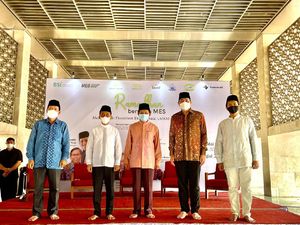 Dua Menteri, MES dan Imam Besar Istiqlal Luncurkan Ekonomi Berbasis Masjid