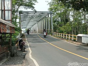 Jalan Alternatif Lintas Provinsi di Pangandaran Sepi Pemudik