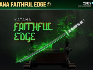 Katana Faithful Edge Free Fire Hadir di Event BullsEye Terbaru!