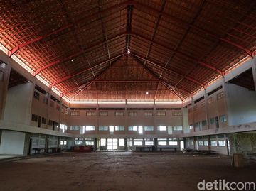 Penampakan Bangunan Mati di Lokasi Proyek Bukit Algoritma Penampakan Bangunan Mati di Lokasi Proyek Bukit Algoritma