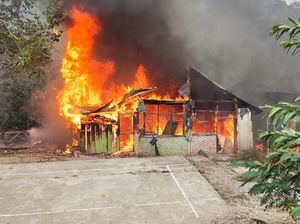 Ponpes di Enrekang Kebakaran, Asrama Putri-Rumah Hangus Terbakar