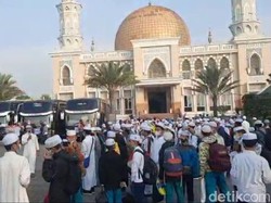 H-5 Jelang Pelarangan Mudik, Ribuan Santri Tasikmalaya Pulang Kampung