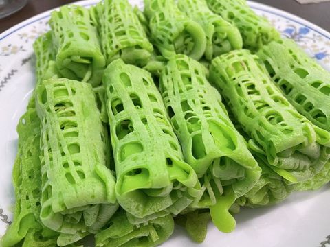 Roti Jala Kuah Durian