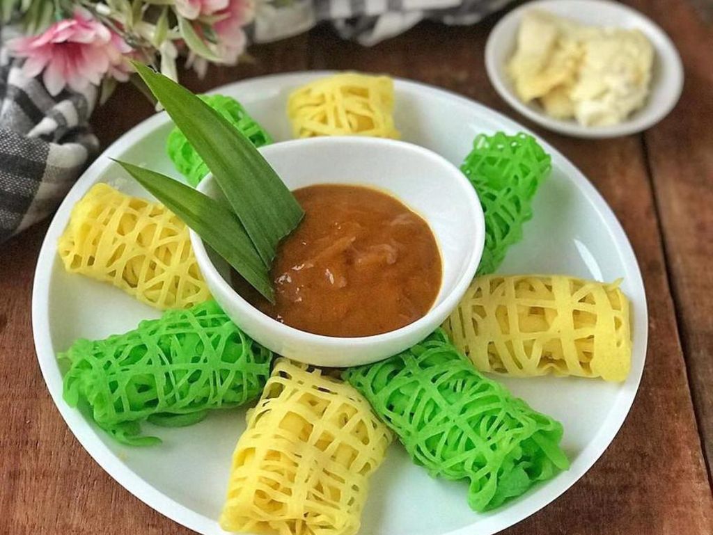 Resep Roti Jala Kuah Durian yang Legit Harum Cocok Buat Takjil Resep Roti Jala Kuah Durian yang Legit Harum Cocok Buat Takjil