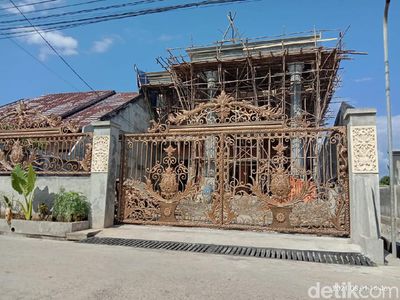 Penampakan Rumah Mewah yang Dibangun Tersangka Tes Antigen Bekas