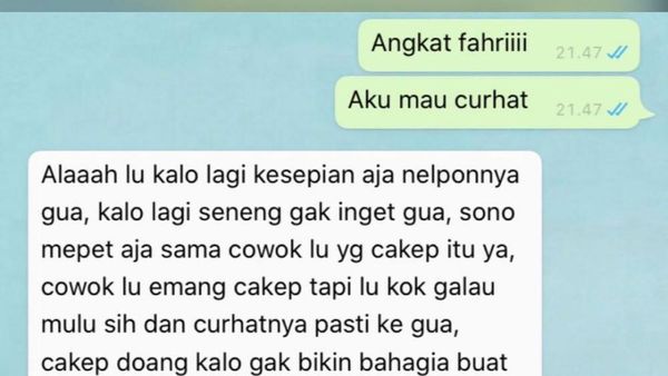6 Balasan Chat Pas Mau Curhat ke Teman Ini Bikin Kesal Tapi Lucu