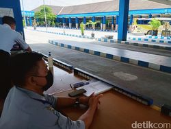 H-4 Larangan Mudik, Terminal Tipe A Klaten Sepi