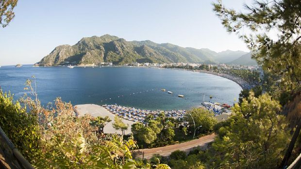 Marmaris icmeler beach, Turkey