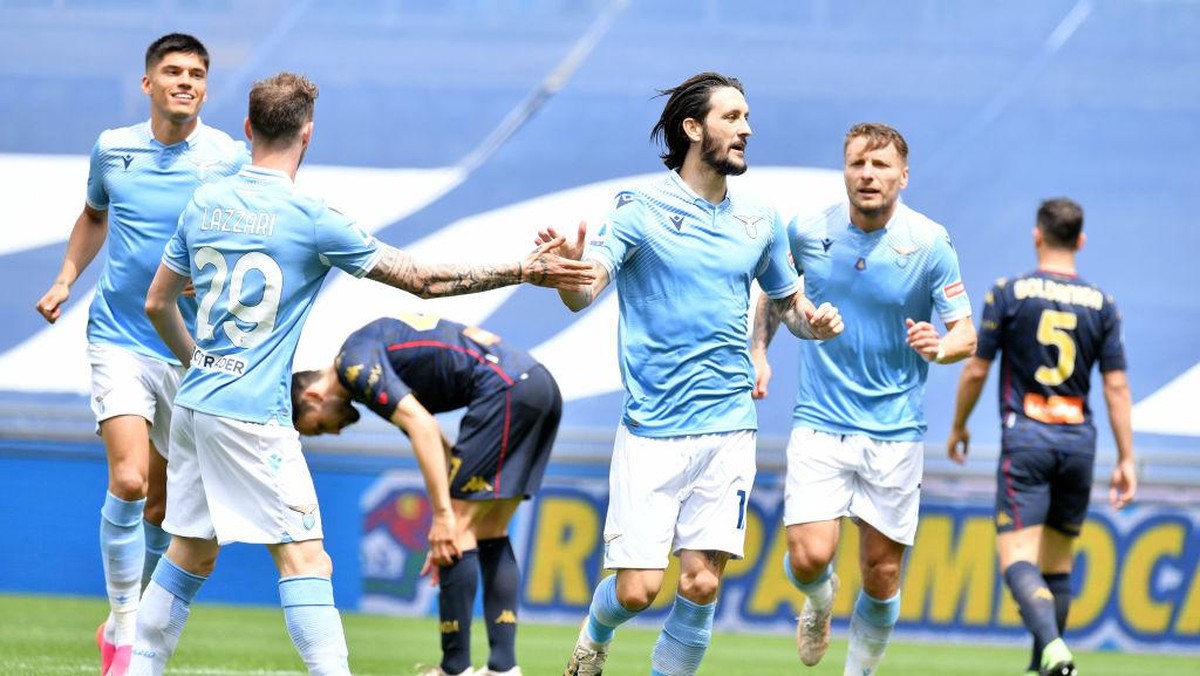 Lazio menang tipis 4-3 atas Genoa. (Foto: Getty Images/Marco Rosi - SS Lazio)