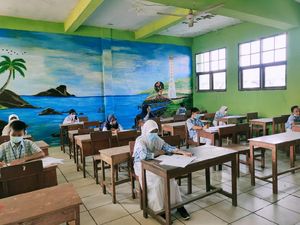 624 SD di Kabupaten Serang Sudah Mulai Belajar Tatap Muka