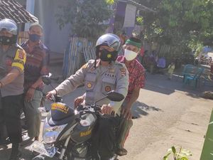 Kejar Target Vaksinasi, Polres Bima Kota Siaga Antar Jemput Lansia