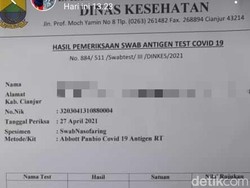 Polisi Usut Pemalsuan Surat Antigen untuk travel Gelap di Cianjur