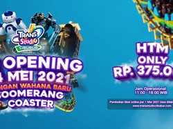 Libur Lebaran, Coba Wahana Seru di Trans Studio Cibubur, Buy 1 Get 1 Free!