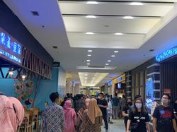Food Court Mal di Surabaya Mulai Dipadati Pengunjung