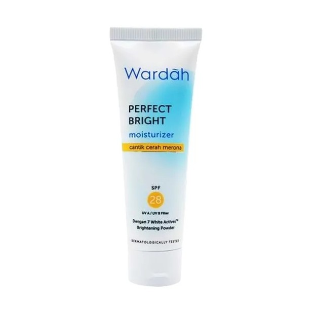 Wardah Pefect Bright Lightening Moisturizer mencerahkan sekaligus melembapkan wajah/Blibli.com