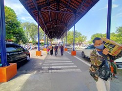 4 Hari Jelang Mudik Dilarang, Penumpang Terminal Bungurasih Belum Ada Lonjakan