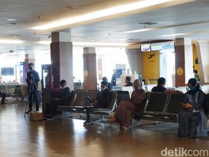 H-3 Larangan Mudik, Bandara Husein Sastranegara Bandung Sepi