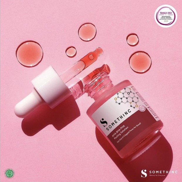 Somethinc AHA BHA PHA Peeling Solution.